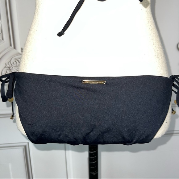 Stella McCartney Black Gold Chain Bikini | Size M Top | Size L Bottoms - Picture 3 of 11